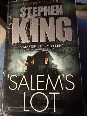 Stephen King 'Salem's Lot Paperback - Dark Horror Cover